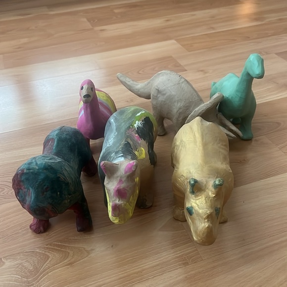 Cardboard Wild Animals 6 Pieces - Picture 9 of 17